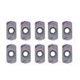 thumbnail image 2 of 10Pcs Fraisage Inserts Étain Plaqué Résistant à l'Usure CNC Carbure Cémenté Inserts pour Tourner la Finition, 2 of 14