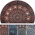 thumbnail image 4 of DEBGFS Clearance Half Circle Rug Front Door Mat Outside Entrance Half Moon Outdoor Mat Welcome Mat Outdoor Door Mat Outdoor Entrance Outside Door Mats for Front Door Entry Home Decor A,c, 4 of 8