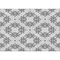 thumbnail image 1 of Ahgly Company Machine Washable Indoor Rectangle Transitional Gunmetal Gray Area Rugs, 2' x 3', 1 of 7
