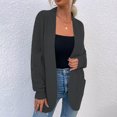 thumbnail image 1 of LOVZFMLL Cardigan for Women's Cardigan Color Coarse Knit Loose Oversized Knitwear, 1 of 6