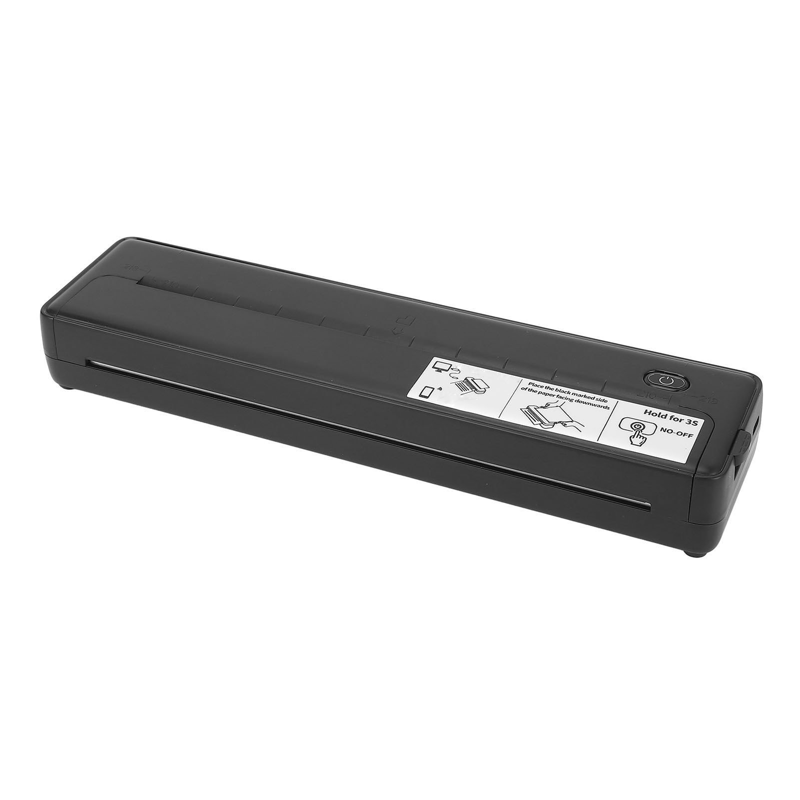 Portable Wireless Printer, Capable of Printing Small Notes or Long Banners, with Thermal Technology, 203DPI Print Resolution, 1800mAh Battery, Automatic Shut Down, APP Language