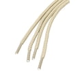 thumbnail image 3 of INSPIRE CHIC Unisex Thick Solid Color Round Shoelaces for Leather Boots Beige 140 cm/55", 3 of 4