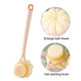 thumbnail image 3 of Back Scrubber Anti Slip Long Handle for Shower, Dual-Sided Back Brush with Stiff and Soft Bristles, 3 of 5