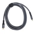 thumbnail image 1 of USB C to USB C Cable - 240W Fast Charging, 20Gbps Data Transfer, 4K 60Hz Video Output, Type C  3/4 Compatible, Nylon Braided, 1 of 7