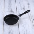 thumbnail image 1 of CTIRCHIU Black Nonstick Omelette Frying Pan Cast Iron for Home Cooks 1Pcs, 1 of 6