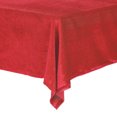 thumbnail image 4 of Unique Bargains Rectangle Tablecloth 160x320cm Velvet Washable for Wedding Banquet Red, 4 of 5