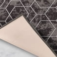 thumbnail image 4 of BY COCOON 2'x7' Runner Rug| Kitchen Rug Washable Rug Hallway Runner Runners Rugs for Hallway Non Slip (57 cm x 213 cm Grey Rug), 4 of 8