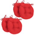 thumbnail image 1 of Coussins de Chaise Ronds en Sergé Uni 16 Pouces (Ensemble de 4), 1 of 2