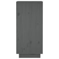 thumbnail image 5 of vidaXL Buffets 2 Pièces Gris 31.5x34x75 cm Pin Massif, 5 of 5