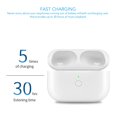 thumbnail image 4 of Charging Case  Earbuds Pro Fast Charge Dual Methods for Convenient Charging White, 4 of 7