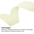 thumbnail image 3 of Lightweight Polypropylene Webbing Strap 1" 50 Yards Beige Strapping Band for Outdoor, 3 of 5