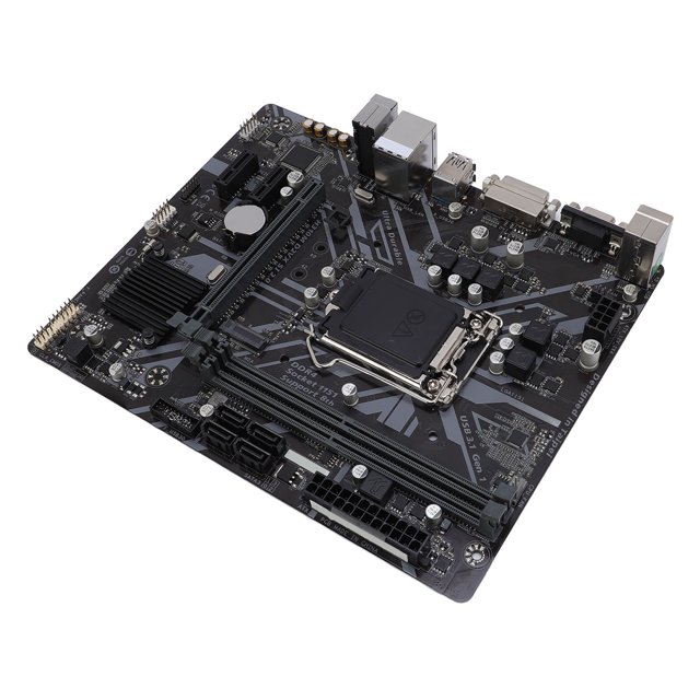 M ATX Motherboard, Desktop Motherboard H310M-D2VX-SI 2.0 LGA 1151 Serial ATA III 2 Channel DDR4 for 8th Generation I7 I5 I3 Core