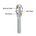 thumbnail image 4 of Unique Bargains 2 Pack POS6 Spherical Rod End Bearing 6mm Bore Self-lubricated Joint Bearing M6x1.0 Left Hand Male Thread, 4 of 6