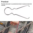 thumbnail image 4 of Decodeary Chain Tool Stainless Steel Space Saving Bicycle Maintenance Repairing Cycling Plier Disassembly Tools Rust-proof Links Removers silver 8x4.3cm 1Set, 4 of 6