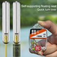 thumbnail image 4 of 6 Pcs Fishing Float Rests Rotation Swivels Flexible Anti Knot No Hurt Lines Professional Fishing  Tool Silicone Bobber H, 4 of 10