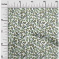 thumbnail image 2 of oneOone Georgette Viscose Olive Green Fabric Block Sewing Material Print Fabric By The Yard 42 Inch Wide, 2 of 5