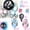A, variant on PRETXORVE Gender Reveal , 36in Balloons With Blue Balloons, Tassels And Heart Shaped Paper Confetti For Baby Gender Reveal Party
