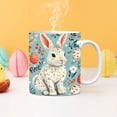thumbnail image 4 of MTBLYS Easter Ceramic Coffee Mug Rabbit Design 350Ml Capacity 8Cm X 8Cm Home Office Camping Use, 4 of 4