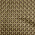 thumbnail image 1 of oneOone Rayon Brown Fabric Ogee Craft Projects Decor Fabric Printed By The Yard 56 Inch Wide, 1 of 4