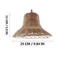 thumbnail image 3 of Up to 65% off Rattan Chandelier Home Stay Real Rattan Weaving Decorative Handmade Lampshade, 3 of 4