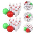 thumbnail image 4 of 2 Ensembles de Mini Boules de Quilles Modèle Boules de Quilles Simulées Accessoire Mini Maison, 4 of 8