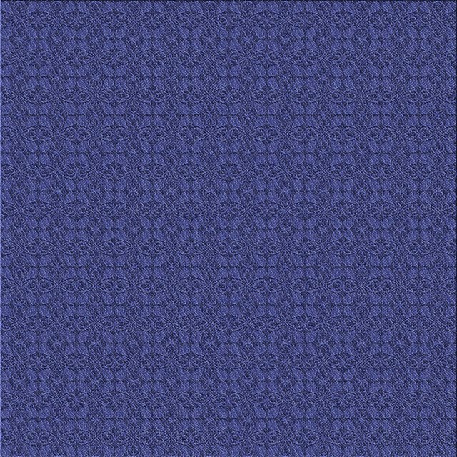 Ahgly Company Tapis d'Intérieur Lavable en Machine Carré Bleu Royal Transitionnel, 4 Pieds Carré