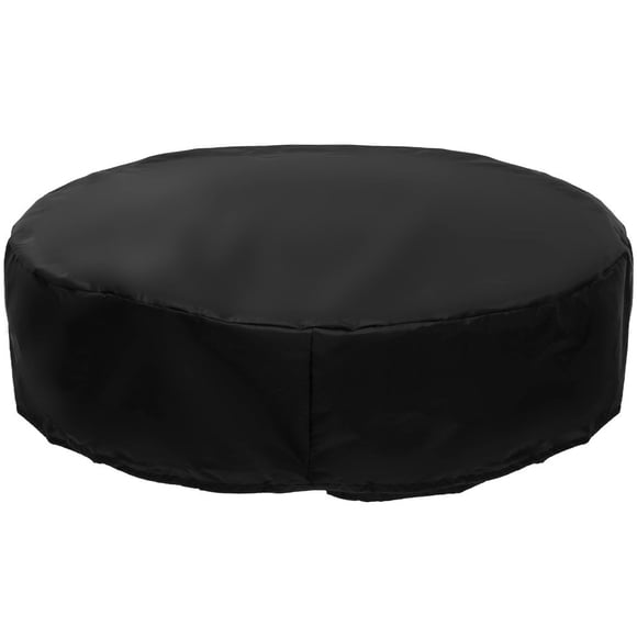 DEBGFS Dog Pet Bath Pool Cover Foldable Dog Swimming Pool Cover with Elastic Edge Waterproof Kiddie Pool Cover Dustproof Dog Pool Cover for Dog Kiddie Pool Bathing Tub,black 122cm diameter
