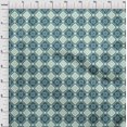 thumbnail image 3 of oneOone Rayon Mint Green Fabric Floral & Tiles Moroccan Sewing Craft Projects Fabric Prints By Meter 56 Inch Wide, 3 of 5