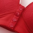 thumbnail image 3 of Front Closure Bras Womens Push Up Tshirt Bra No Underwire Full Coverage Wireless Bras Soft Supportive Everyday Bra Bralettes, 3 of 8