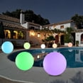 thumbnail image 3 of Tyidzon Floating Pool Lights Inflatable IP68 Globes Pool Light, Waterproof 16 Color Change Tub Bath Lights Led Night Light for Swimming Pool, Beach, Garden, Party Decor, 3 of 9