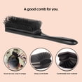 thumbnail image 2 of Amdohai 1pc Hair Comb Cushion Brush -static Hairbrush 9 Rows Dentangling Hairdressing Scalp Massage, 2 of 4