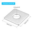 thumbnail image 2 of Uxcell Rondelle Carrée, Lot de 20, M14x40x40x2 mm, Rondelles Carrées pour Plaques en Acier Inoxydable 304, 2 of 5