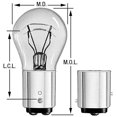 thumbnail image 4 of Lampe Auto, 2-Pk., BP1157LL, 12V -BP1157LL, 4 of 5