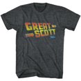 thumbnail image 1 of Back To The Future Great Scott Black Heather Adult T-Shirt, 1 of 2