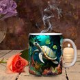 thumbnail image 3 of Danhjin Mug Lettering Underwater Discoloration Ceramic Cup Reusable Coffee Mug Tea Cups For Office Home Gift Cups, 3 of 4