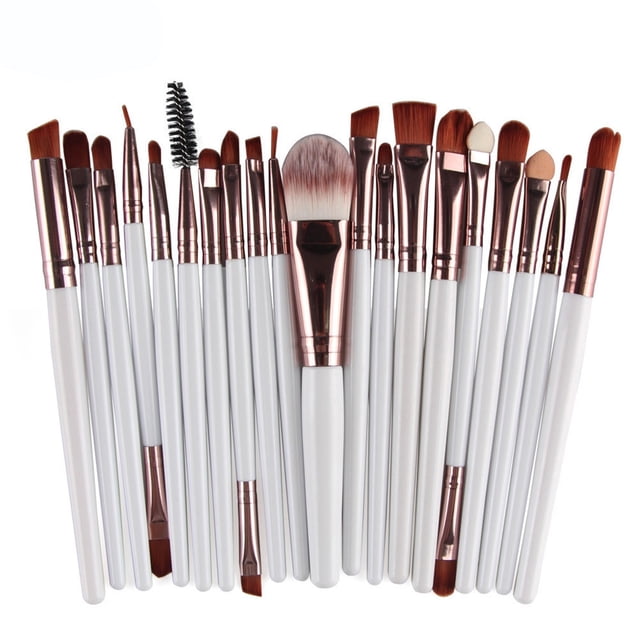 WIFKLSIIPG A Must Have for Professionals! 20 Piece Makeup Brush Set with Soft Unlocking Infinite Possibilities in Makeup