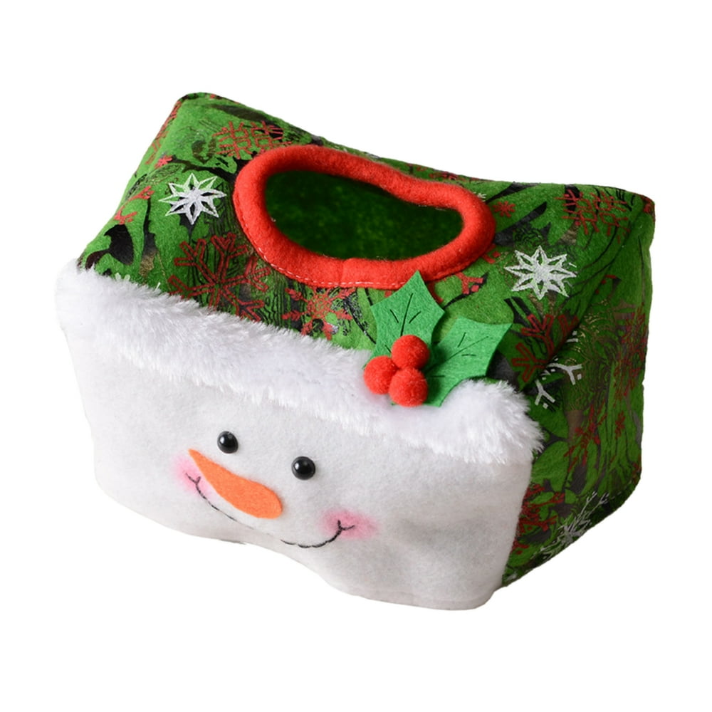 Table paper towel set Christmas table top atmosphere layout home decoration