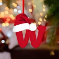 thumbnail image 5 of Fridja 26 Letters Christmas Tree Decoration Pendant, Christmas Tree Ornaments Personalized DIY Christmas Ornaments Christmas Decoration Xmas Tree Hanging Decor (W), 5 of 5
