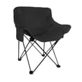 thumbnail image 2 of Almencla Folding Camping Chair Nonslip Heavy Duty Folded Chair for Garden Lawn Picnic Black, 2 of 8
