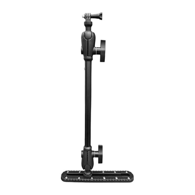Kit de Montage pour Caméra d'Action de Kayak à Angle Réglable - Poteau en Alliage d'Aluminium 25cm/40cm avec Rotule, Matériel en Acier Inoxydable 304, Installation Facile pour Kayaks, Compatible avec la Plupart des Caméras d'Action