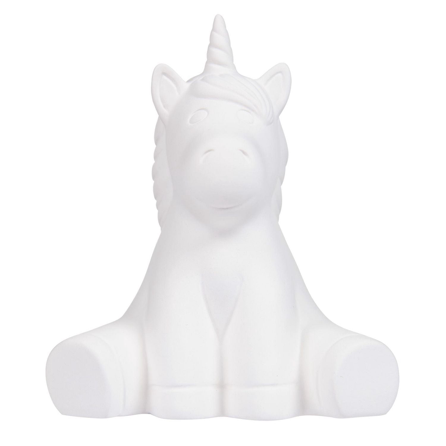 Create Basics Figurine Licorne en Céramique à Peindre