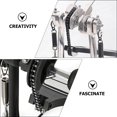 thumbnail image 4 of Drum Kit Pedal Chain Replacement Durable Pedal Chain Useful Drum Pedal Accessory, 4 of 9