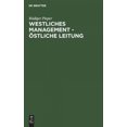 thumbnail image 2 of Gestion des Westliches - Stliche Leitung (Édition Allemande), 2 of 2