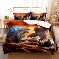 thumbnail image 1 of King Kong vs Godzilla Bedding Set Duvet Covers (Online Order Only), 1 of 4