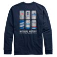 thumbnail image 1 of Natural Light T-Shirt à Manches Longues Bleu Marine Natty History Rowdy Gentleman - Petit, 1 of 5