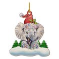 thumbnail image 1 of Clearance! Dinosaur Animal Personalization Christmas Tree Ornament Christmas Tree Pendants Hanging Pendants Plush Craft For Christmas Holiday Party Home Decor, 1 of 3