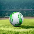 thumbnail image 3 of tredstone Ballon de Soccer en PU Cousu à la Machine pour une Performance Durable Imperméable et Résistant Taille Officielle Vert, 3 of 6