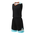thumbnail image 3 of RXIRUCGD 2025 Vêtements d'Été pour Enfants Ensemble Décontracté à Manches Courtes Col Rond avec Shorts Sport Respirant, 3 of 7