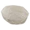 thumbnail image 1 of Housse Ronde pour Spa Extérieur, Housse de Baignoire Ronde pour Patio, Compacte et Pliable, Taffetas de Polyester 190 Argenté pour Spa, 1 of 8