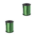 thumbnail image 4 of Youkk Plastic Ribbon Sparkling And multifunctional For Wedding And Party Decorations Sturdy Golden Curled Ribbon green ribbon 2Set, 4 of 6
